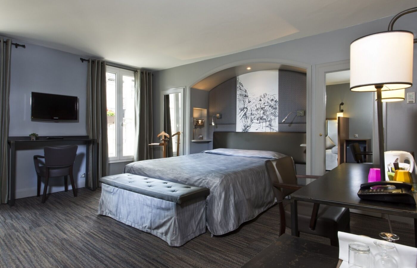 Hotel Concortel Paris Exterior foto